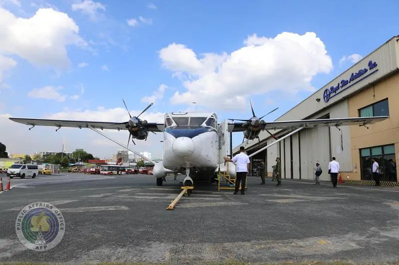 Philippines Armed Forces Gets Short C-23 Sherpa Aircraft from Mining Company