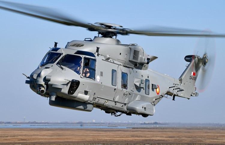 Qatar Emiri Air Force Leonardo NH90 NFH Naval Helicopter