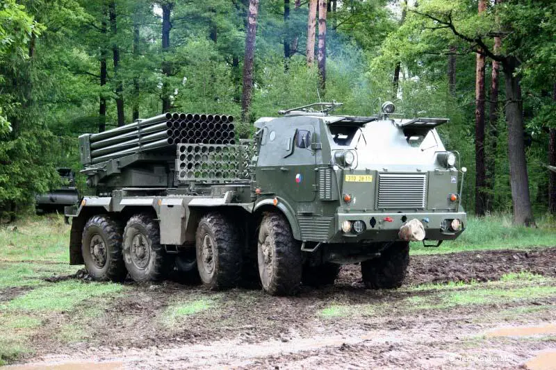  RM-70 multiple rocket launcher systems