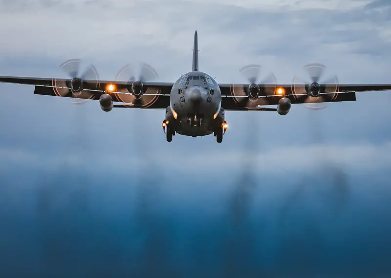 Royal New Zealand Air Force C-130 Hercules Arrived in United Kingdom to Support Ukraine