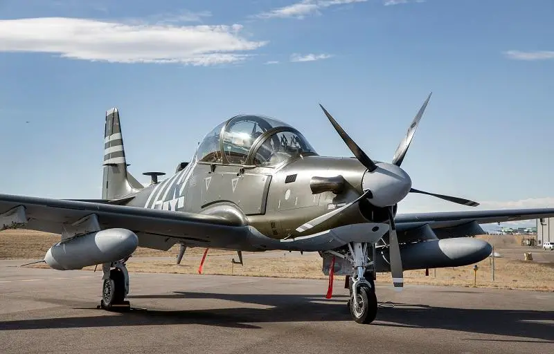 Sierra Nevada Corporation A-29C Super Tucano Delivered to US Air Force Special Operations Command