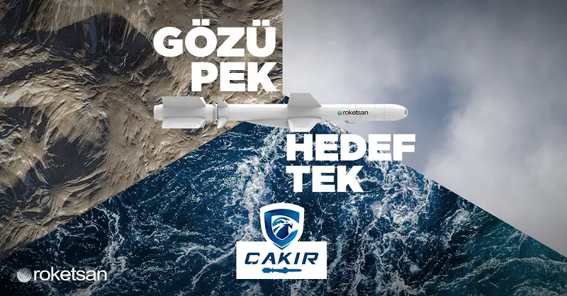 Turkish Weapons Manufacturer Roketsan Unveils New Cruise Missile Cakir