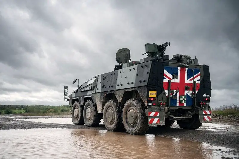 UK MOD Defence Equipment and Support Secures 100 Extra Boxer Vehicles for British Army