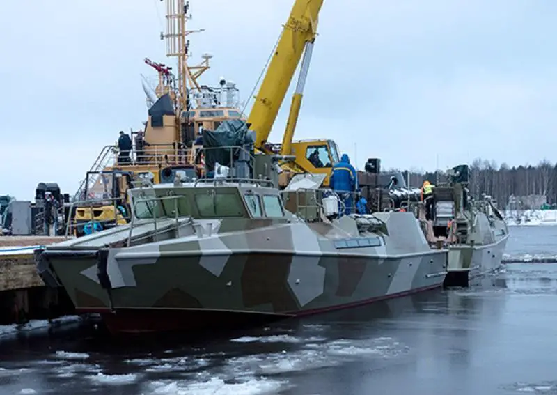 Russian Navy Raptor Assault Boats