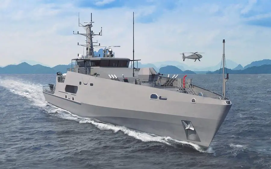 Austal Unveils New Offshore Patrol 60