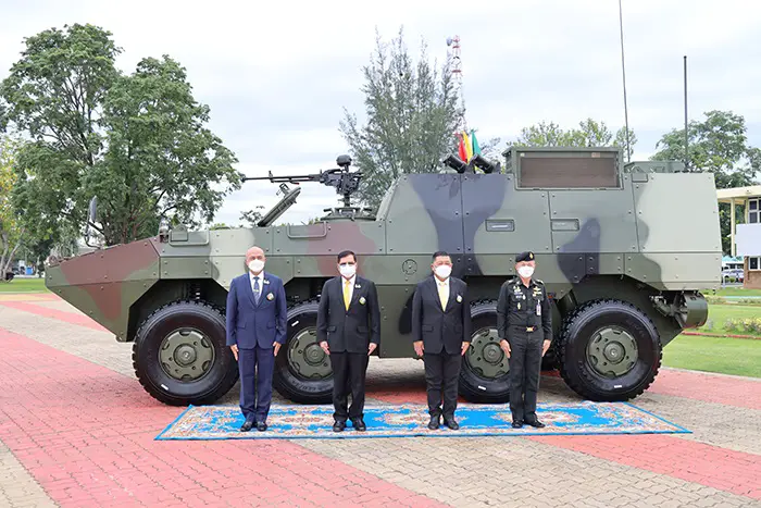 DTI Delivered New VN1 8x8 Command Vehicle for Royal Thai Army Cavalry Center