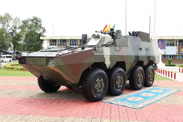 DTI Delivered New VN1 8×8 Command Vehicle for Royal Thai Army Cavalry Center