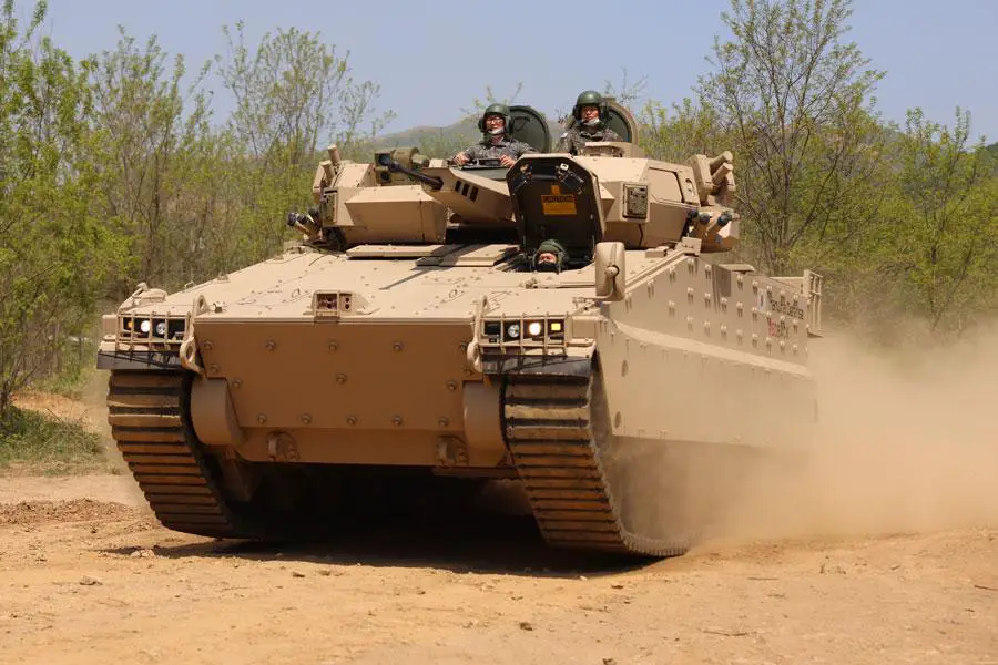 Hanwha Redback Infantry Fighting Vehicle Demonstrates Manoeuvres in ROK Army Trial