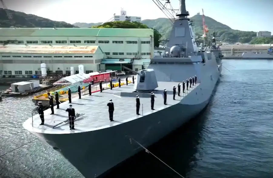 Japan Maritime Self Defence Force Commissions Lead Ship of Mogami-class Frigate