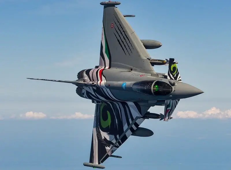 The XII Fighter Interceptor Group from Gioia Del Colle Airbase, Italy is flying with their EF-2000 Typhoon. 