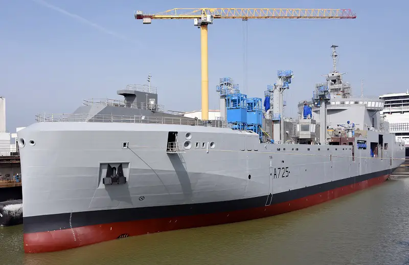 Naval Group Launches French Navy’s Fleet Replenishment Vessel Jacques Chevallier