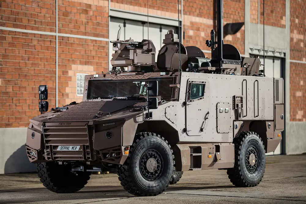 SERVALs 4x4 light multi-role armored vehicles