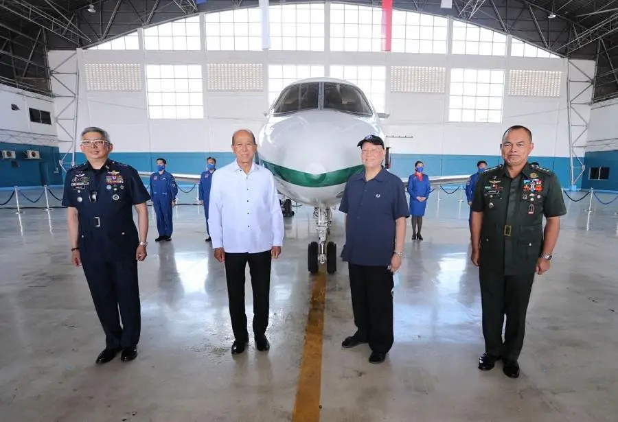 Philippine Air Force Gets Beechcraft Hawker Transport Aircraft from San Miguel Corporation