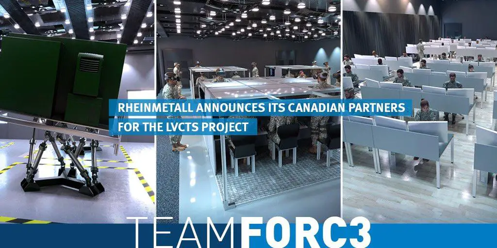 Rheinmetall and Lockheed Martin Announces Its Team Name for the LVCTS Project: FORC3