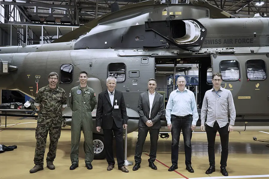 RUAG delivered the final modernized Cougar helicopter to Swiss Air Force on May 5, 2022.