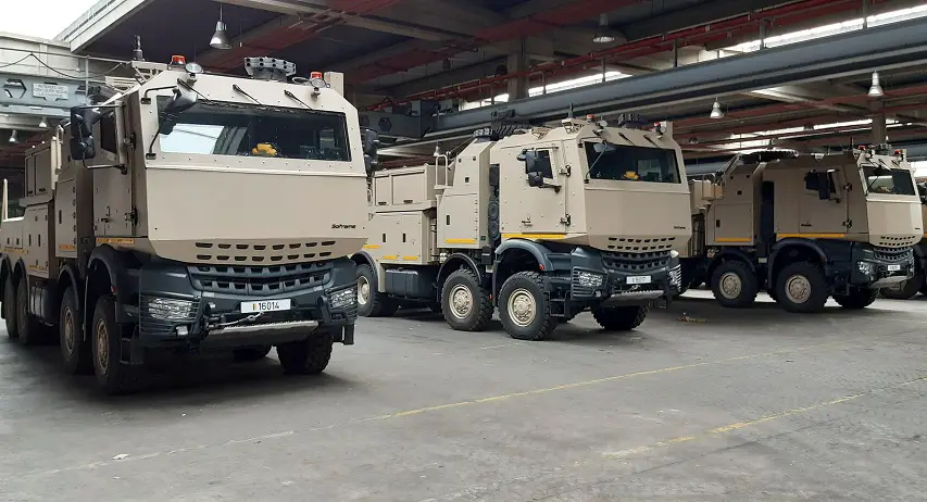 Soframe Delivers First Batch of CRV Taurus Armored Recovery Vehicles to Belgian Defense Forces