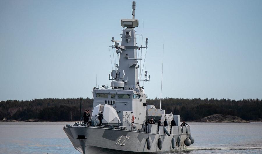 Swedish Navy 4th Flotilla Receives First Upgraded Gävle-class Corvettes