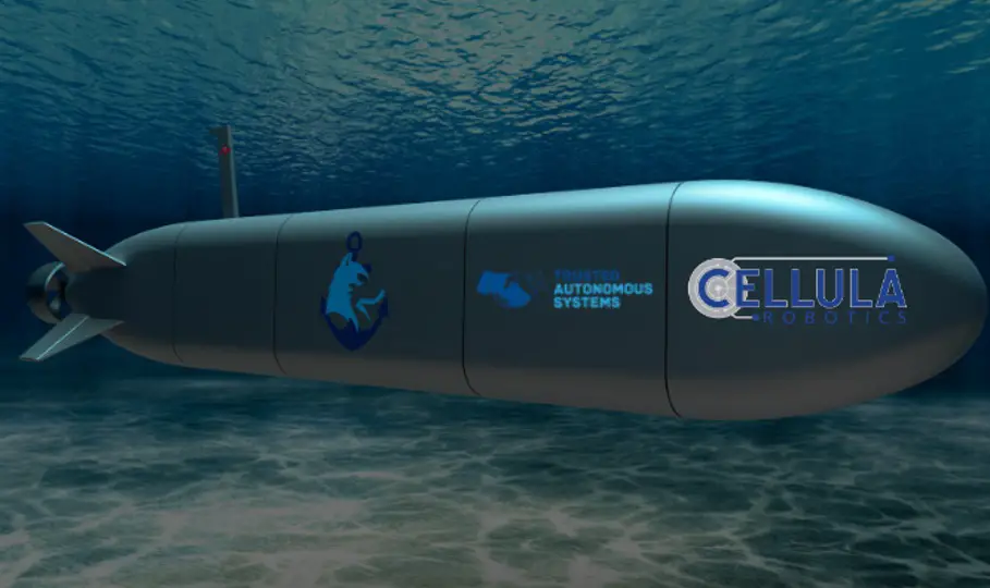 TAS Unveils Royal Australian Navy SeaWolf Autonomous Underwater Vessel