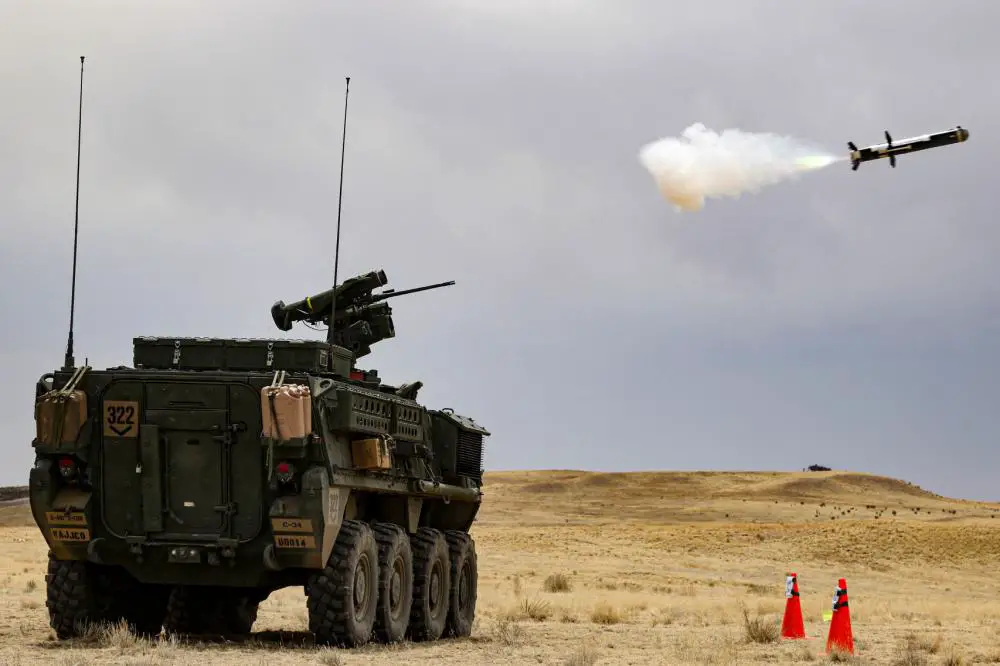 US Army 2nd Stryker Brigade Combat Team Conducts Demonstration of CROWS-J Javelin