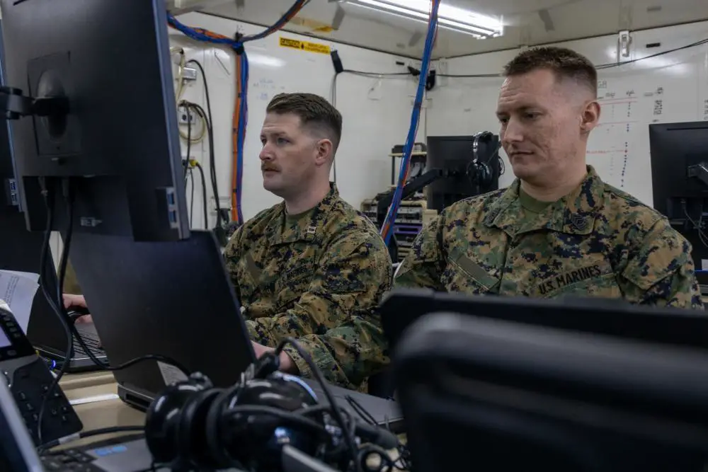 US Marine Corps Showcase NATO Command and Control Capabilities at Siauliai Air Base, Lithuania