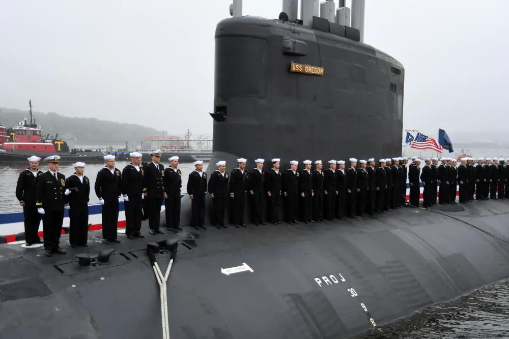 US Navy Commissions 20th Virginia-class Fast-attack Submarine USS Oregon (SSN 793)