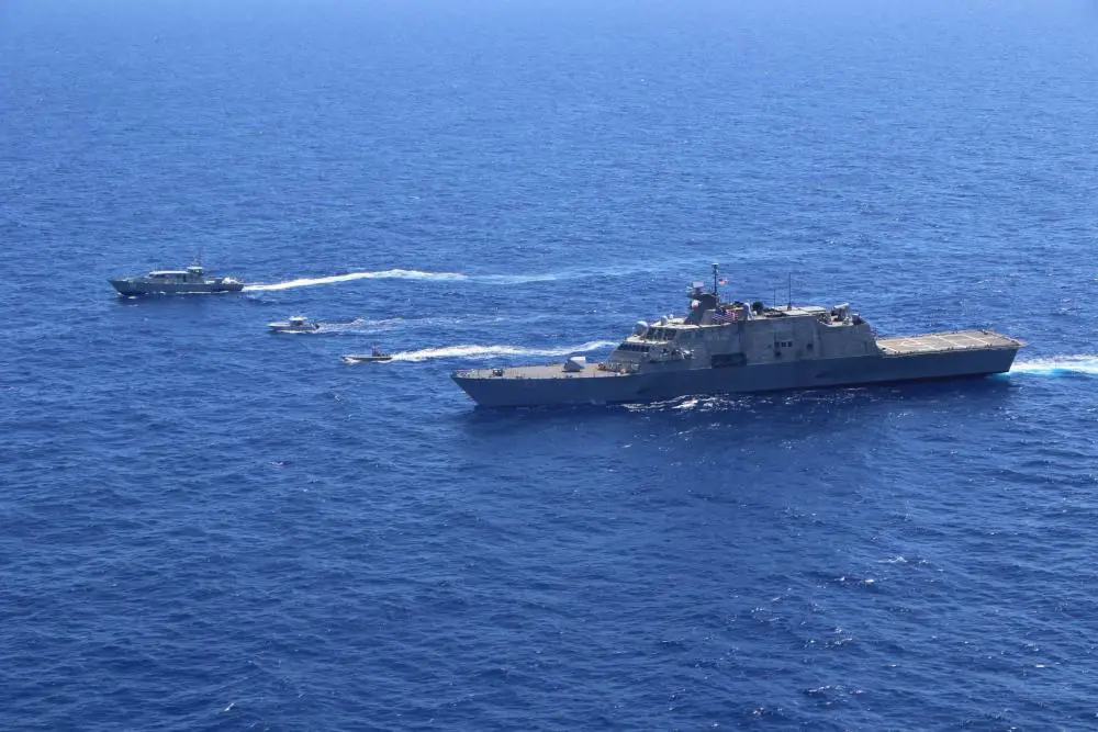 US Navy Wichita Conducts Maritime Interdiction Exercise with Dominican Republic