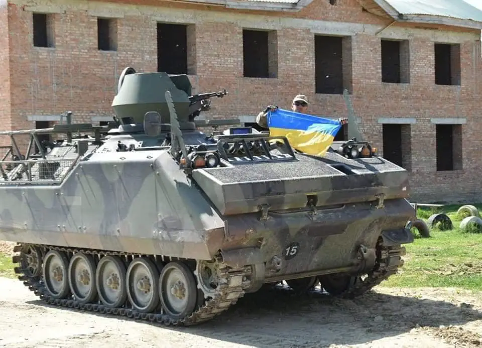 Ukrainian Ground Forces Uses Dutch YPR-765 Infantry Fighting Vehicles