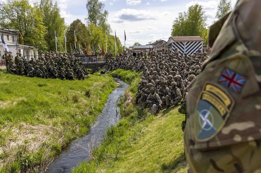 1500 British Army Troops Participated in Exercise Hedgehog Alongside NATO allies in Estonia