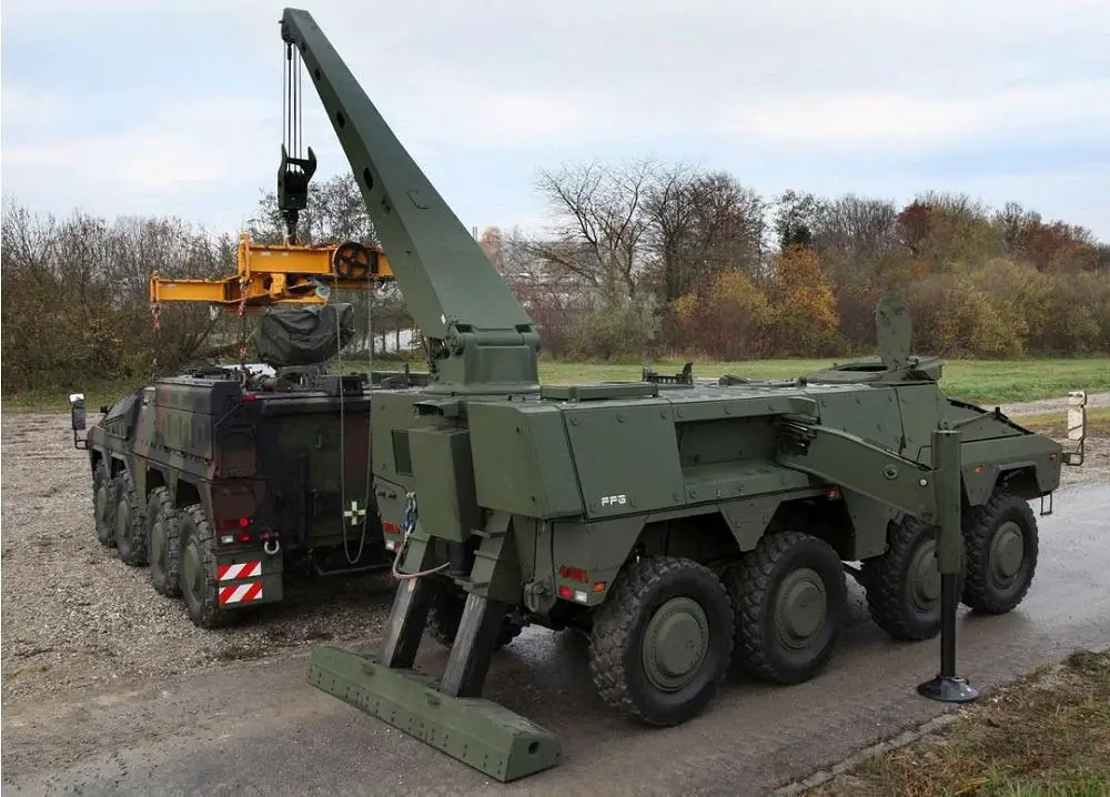 Boxer Armoured Recovery Module (ARM) 