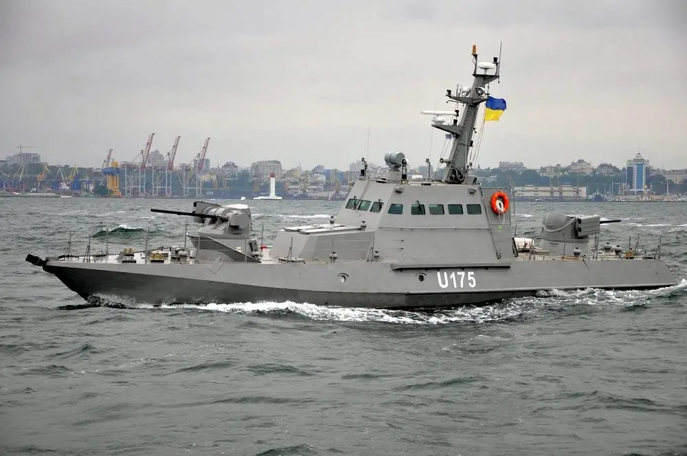 Ukrainian Navy Gyurza-M-class armored gunboat