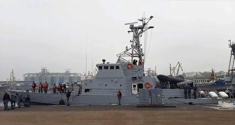 Ukrainian patrol vessel Starobilsk