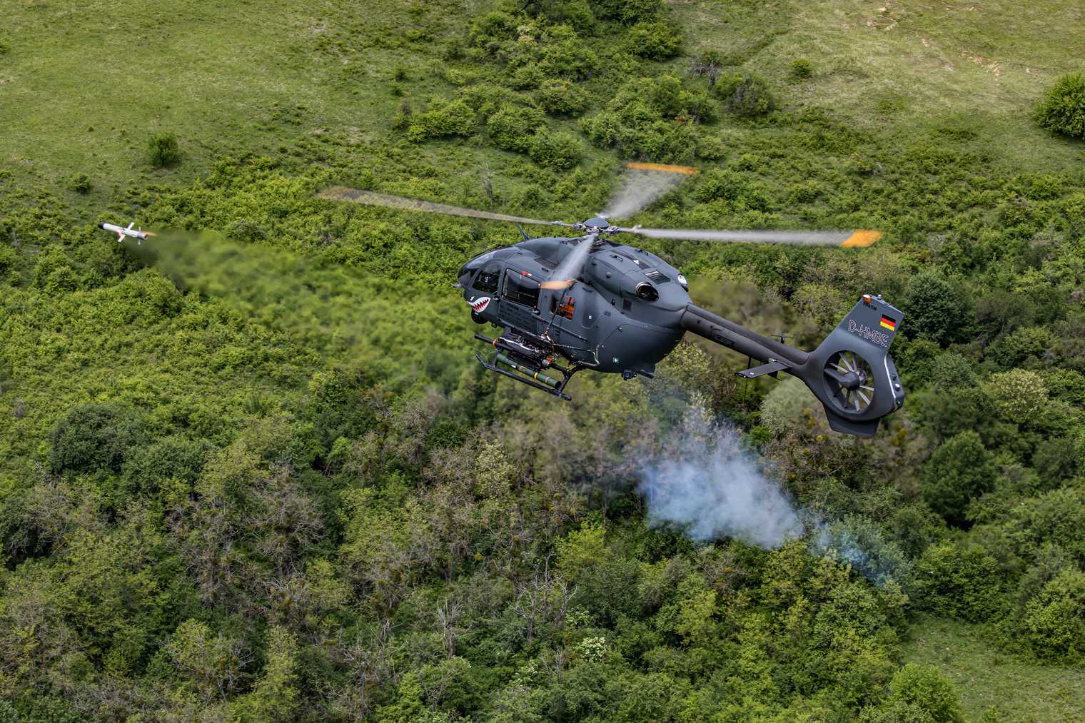 Airbus H145M Helicopter Successfully Fires Rafael Spike ER2 Anti-tank Guided Missile