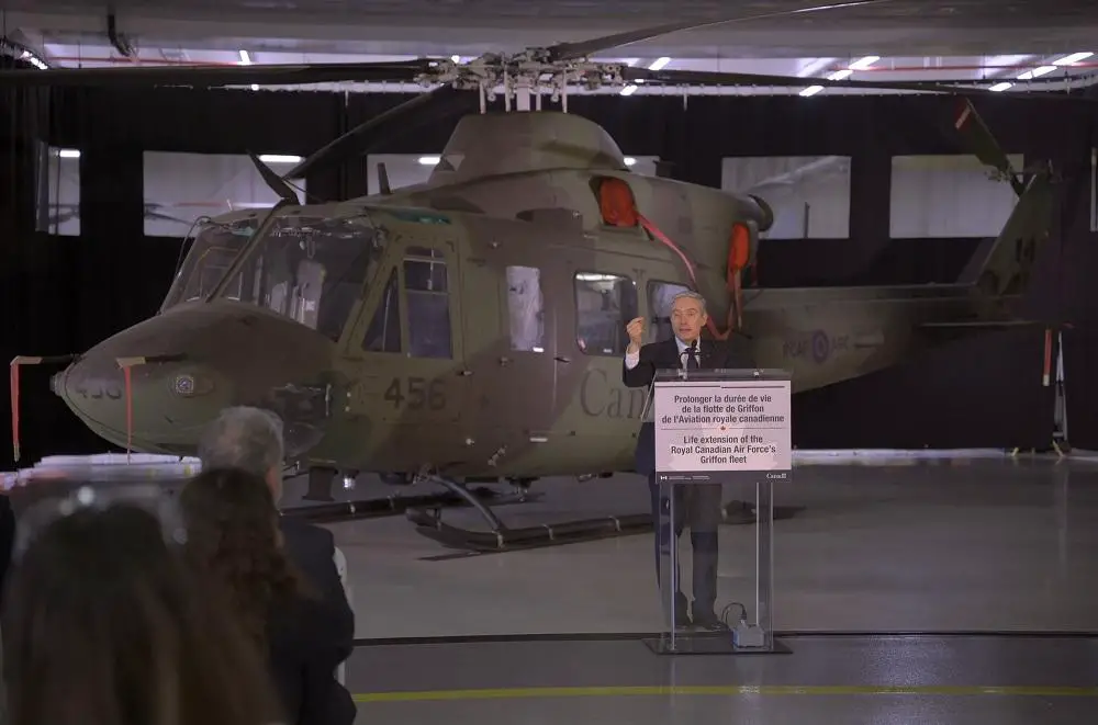 An order of $800M to  BellFlight  to ensure the life extension of the Royal Canadian Air Force’s fleet of Griffon helicopters!