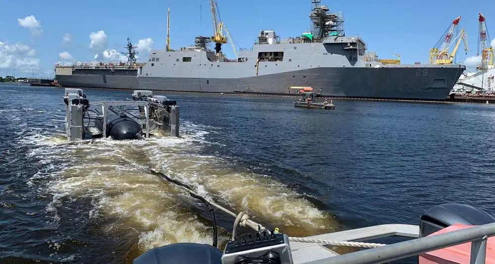 HII Demonstrates San Antonio-class Amphibious Warships’ Capabilities to Operate LDUUV