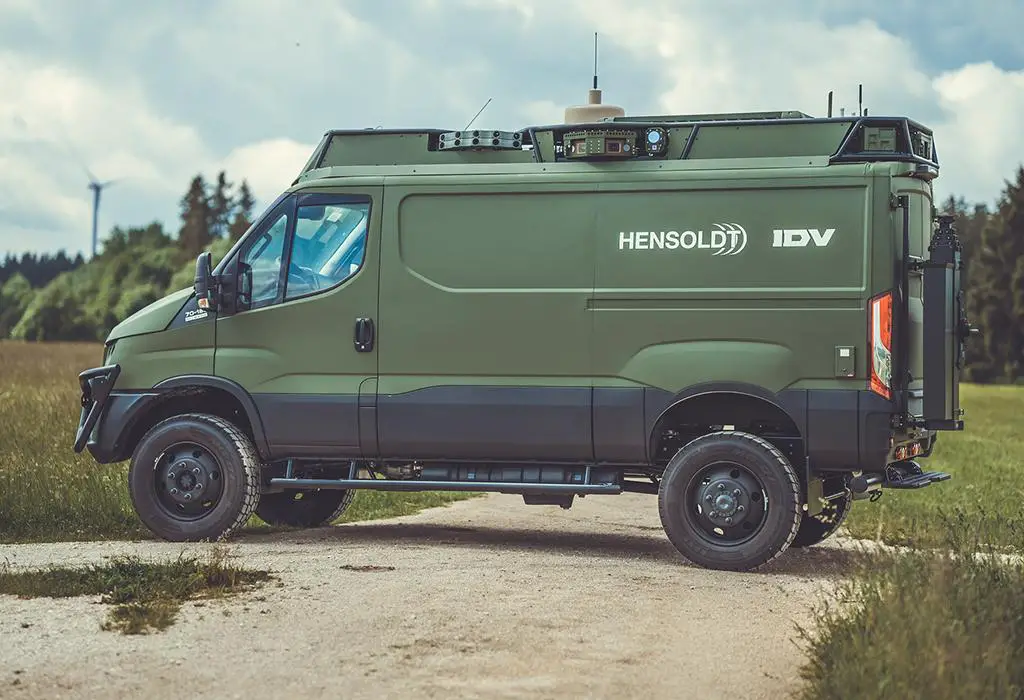 Iveco Defence Vehicles and HENSOLDT Present Military Utility Vehicle (MUV) Demonstrator