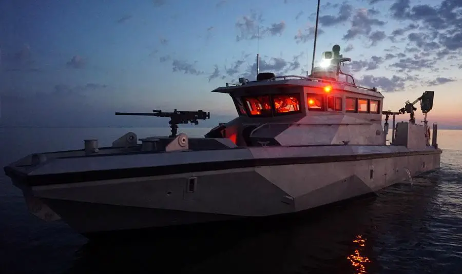 Metal Shark 40 Defiant Monohull Patrol Boat