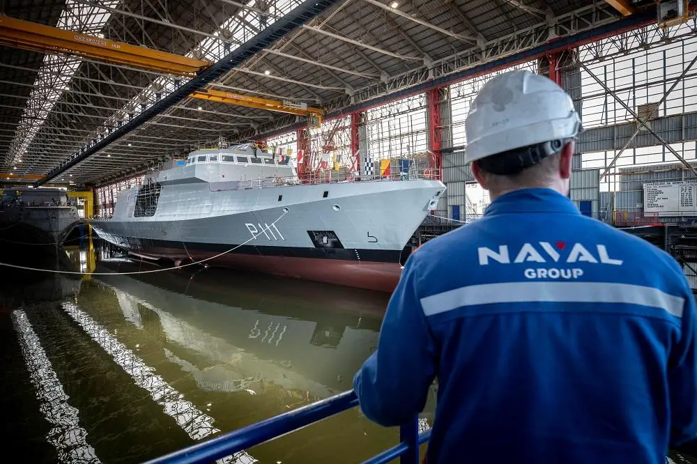 Naval Group Launches Second Gowind Corvette Al Emarat for United Arab Emirates Navy