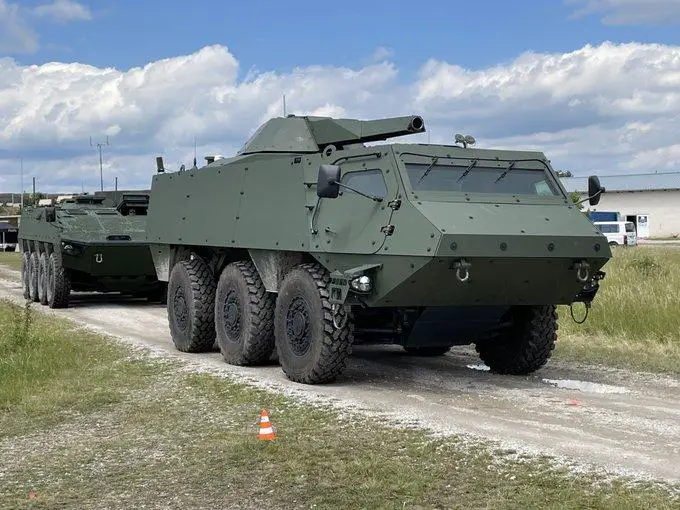Patria 6x6 and Patria AMV 8x8 multi-role military vehicles