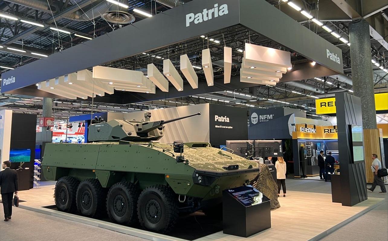 Patria Showcasing State-of-the-art Protected Mobility Defence Systems at Eurosatory
