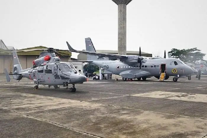 CN-235 Maritime Patrol Aircraft and Panther ASW Helicopter