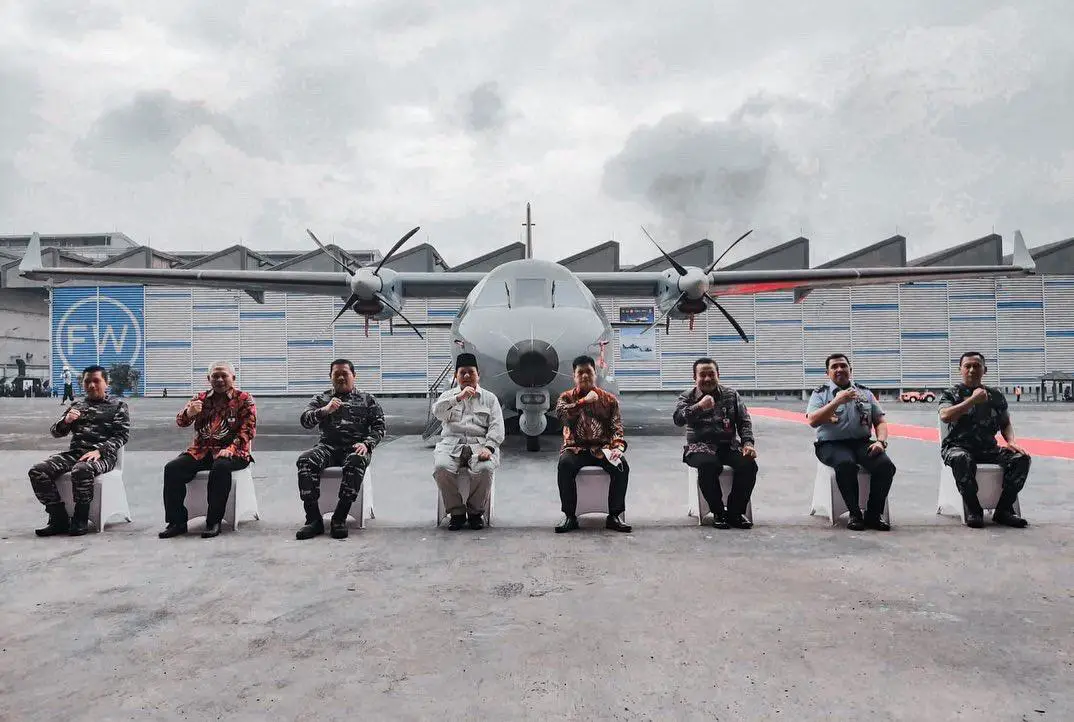 PTDI Delivers CN-235 Maritime Patrol Aircraft and Panther ASW Helicopters to Indonesian Navy