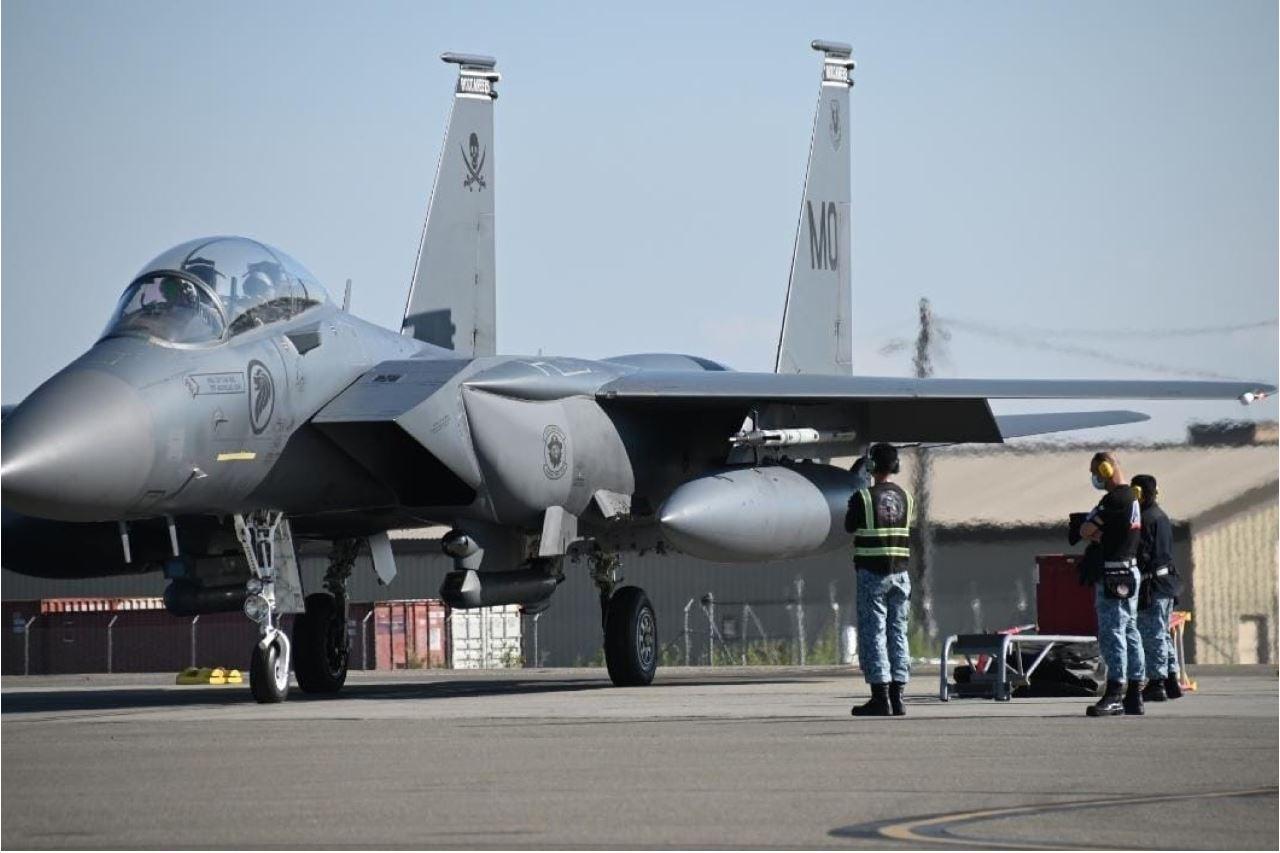 A Republic of Singapore Air Force (RSAF) F-15SG at Exercise Red Flag Alaska, hosted by the United States Air Force (USAF) earlier this month.