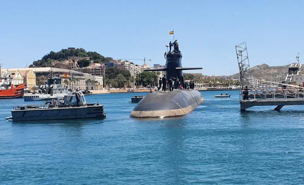 Spanish Navy’s First S-80 Plus Class Submarine Isaac Peral Completes Initial Sea Trials