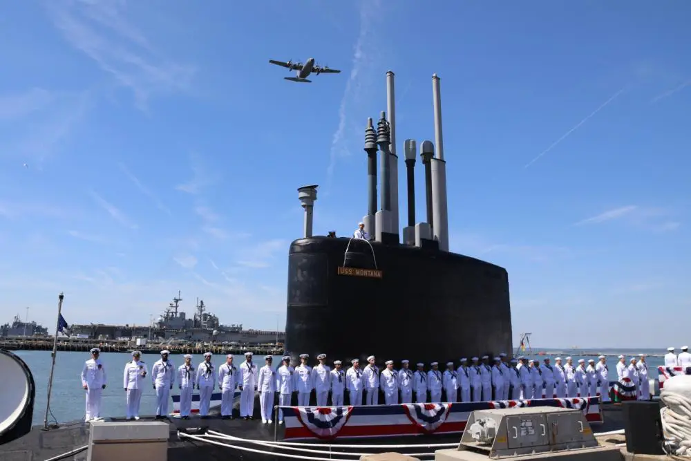 US Navy Commissions Virginia-class Fast-attack Submarine USS Montana (SSN 794)