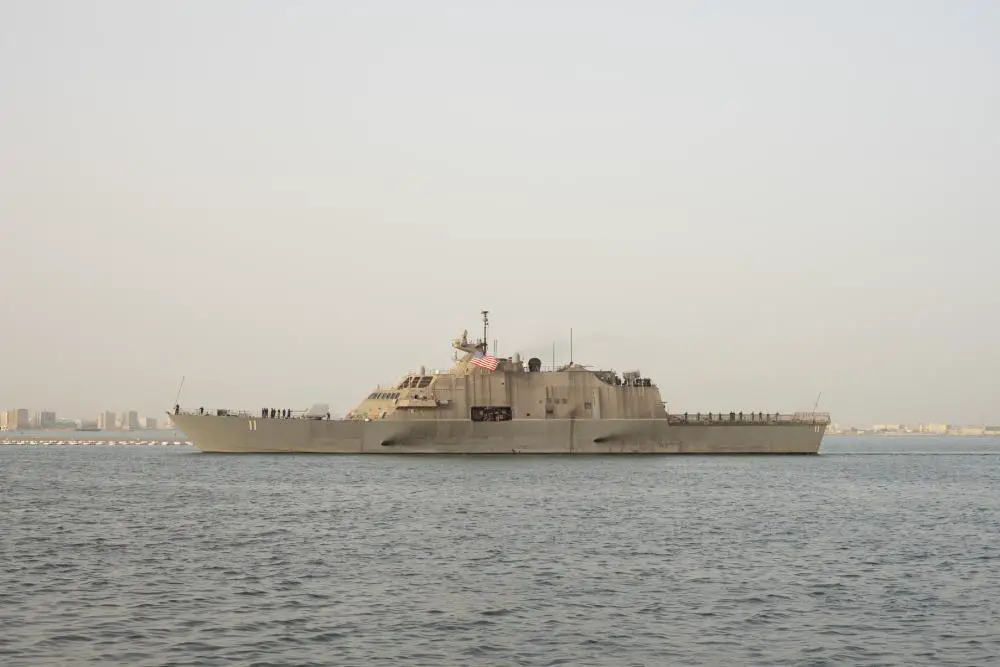 US Navy USS Sioux City (LCS-11) Arrives in Bahrain During Historic Deployment