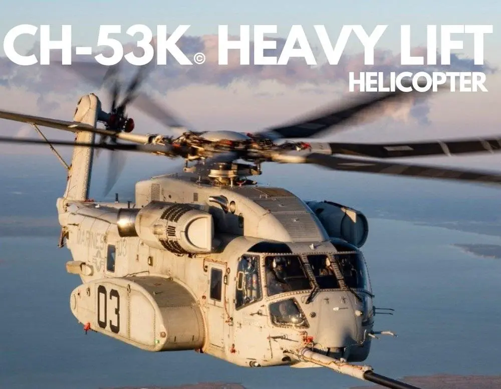 WHI Awarded to Produce Sikorsky CH-53K Cockpit Escape Hatches and Transition Kit