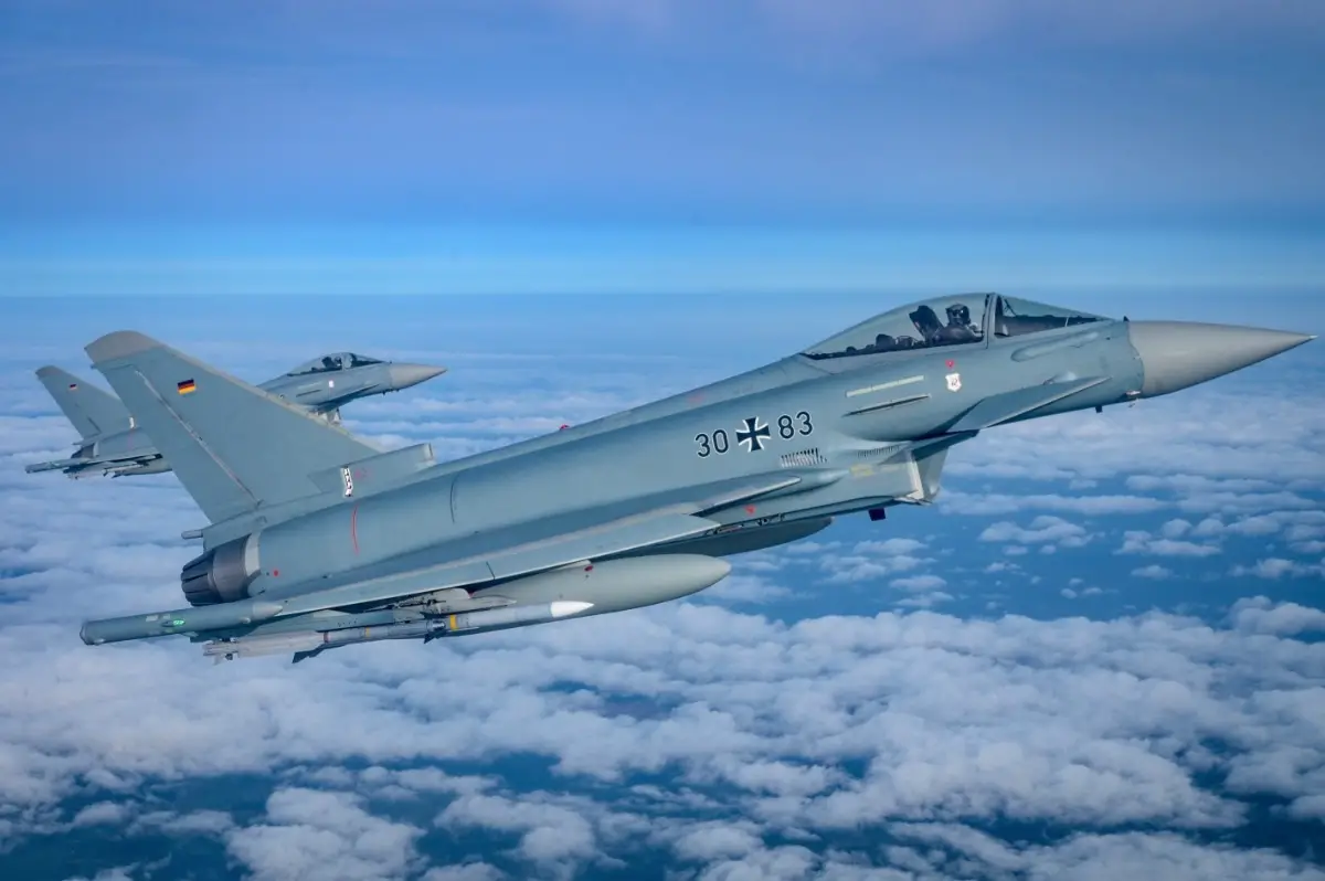 Germany is getting ready to deploy their Eurofighters from Laage to Ämari Air Base, Estonia, for the ninth time.