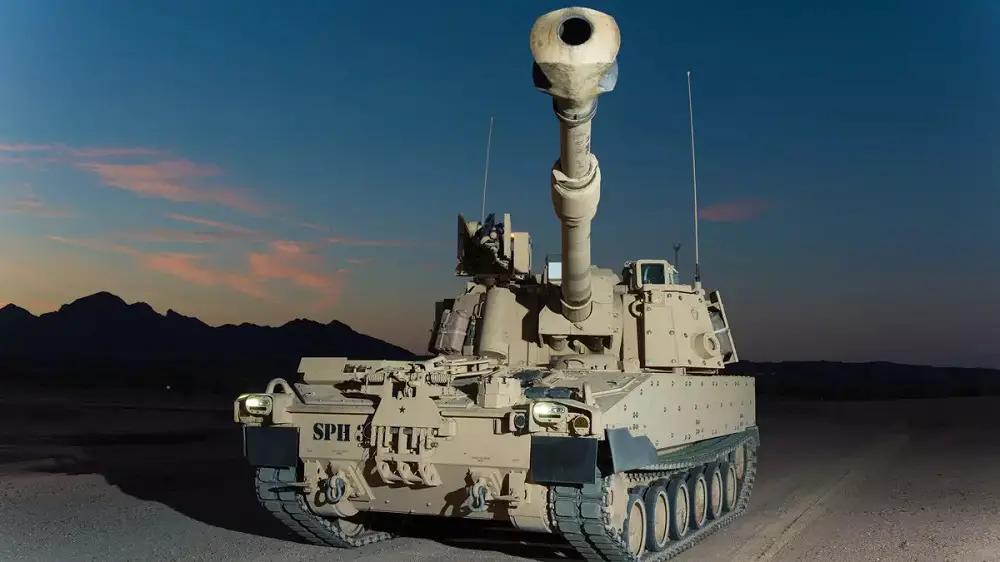 US Army M109A7 155 mm Self-propelled Howitzer