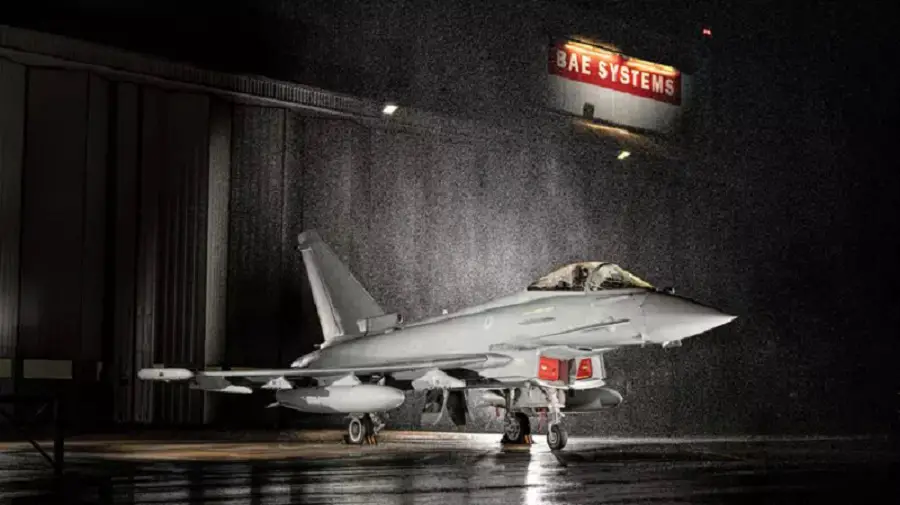 Royal Air Force Eurofighter Typhoon Multirole Fighter