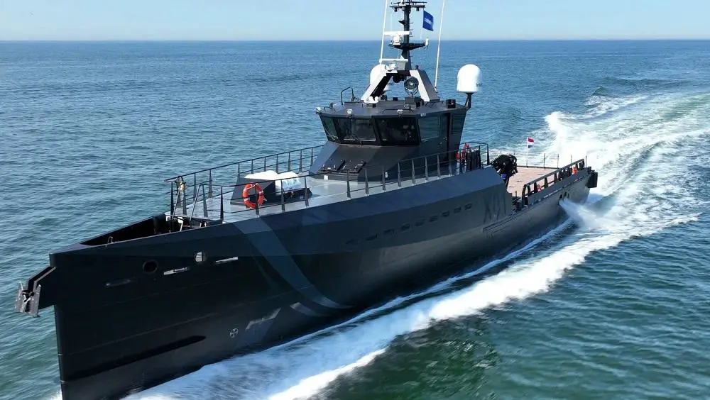Damen Shipyards Awarded to Supply High Performance Support Vessel for Royal Navy